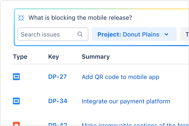 Find issues in Jira